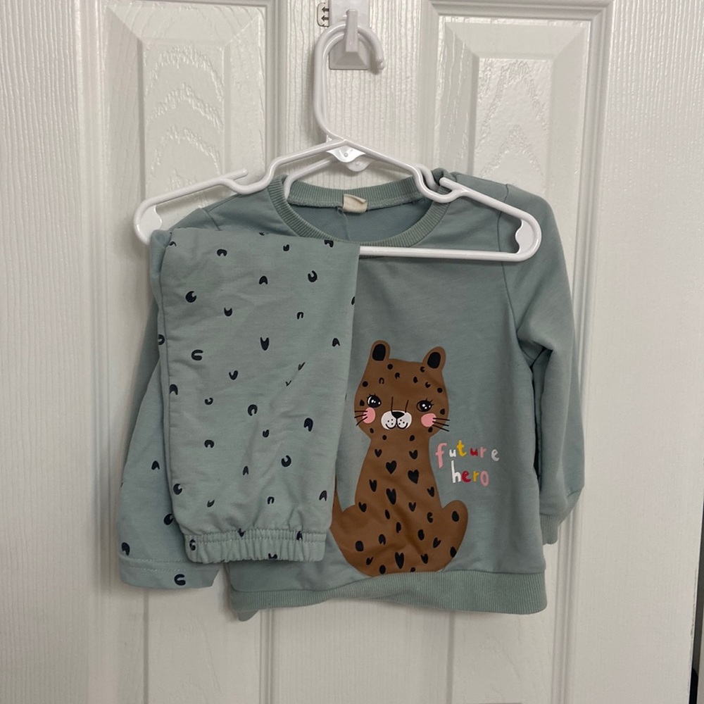 Baby Girl Sweat Set | Shein